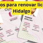 Requisitos para renovar licencia en Hidalgo