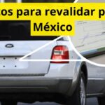 Requisitos para revalidar placas en México