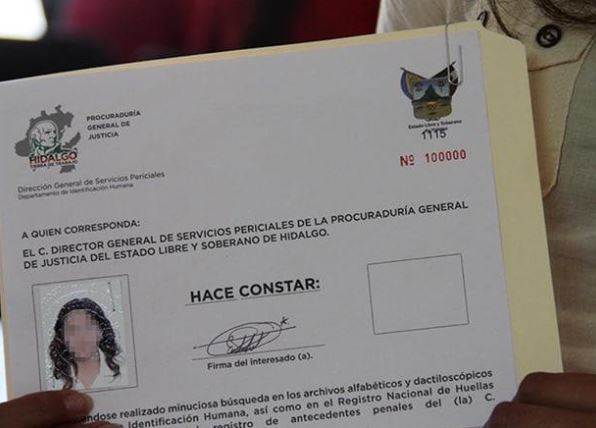 Requisitos para antecedentes no penales